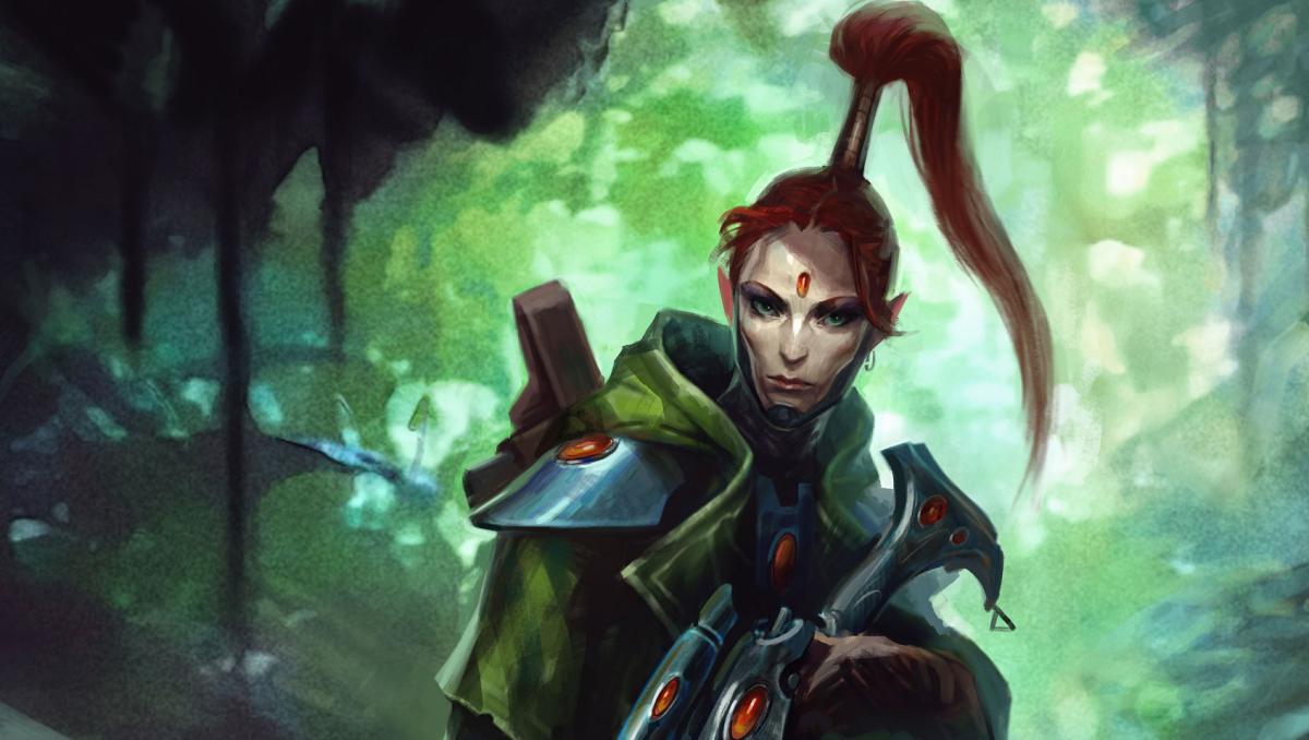 Warhammer 40,000: Rogue Trader artwork of Yriel.